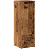 vidaXL Highboard imitation bois ancien 36x35,5x103,5 cm Matériau dérivé du bois