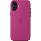 Apple Cover Iphone 16 Plus Silicone Magsafe Fuchsia (myye3zm/a)