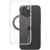 CARE by PanzerGlass Coque Kickstand MagSafe Apple iPhone 16 Pro Max - Noir