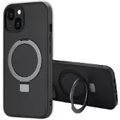 Accezz Coque Ring Stand avec MagSafe Apple iPhone 13 - Noir