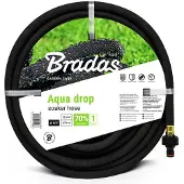 Bradas Tuyau d'irrigation de jardin AQUA DROP 1/2" - 100m