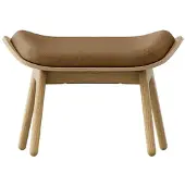 UMAGE The Reader Pouf Oak | Sugar brown - Textile