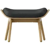 UMAGE The Reader Pouf Oak | Shadow - Textile
