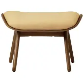 UMAGE The Reader Pouf Dark oak | Summer shine - Textile