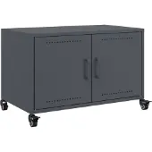 vidaXL Armoire TV anthracite 68x39x43,5 cm Acier laminé à froid
