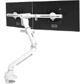 Dataflex Viewgo pro Support d'écran pour 2 écrans (48.643), noir (Tables, 4 kg), Support de moniteur, Noir
