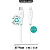 ESTUFF ES602270 câble Lightning 2 m Blanc