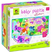 Ludattica Baby Puzzle Licorne - Jouet éducatif carton 32 pièces