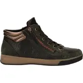 Ara Bottes à lacets 'Stiefel Damen 1244499-78 Rauleder in grün' marron