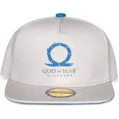Difuzed Hommes, Casquette, God of War Ragnarok Cappellino: Logo (B), Bleu, Blanc, (Taille unique)