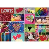 Bluebird Puzzle Puzzle Collage - Love in Color - 1000 pièces