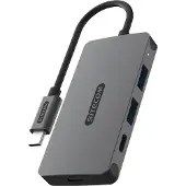 Sitecom Hub USB-C vers USB-A/USB-C 10 Gbps