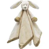 Teddykompaniet Doudou bébé lapin, beige, 35 x 35 cm, lavable en machine