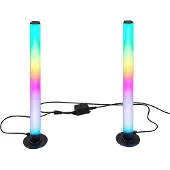 Rabalux Lot de 2 lampadaires LED 5W PACO 76014