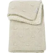 Meyco Baby Knots Teddy 75x100 Cm Minicrib Blanket Beige Enfants