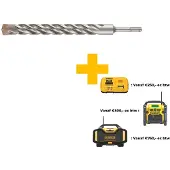DeWalt Foret SDS-Plus - 25 x 300mm - Carbure - 1 pièce