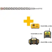 DeWalt Foret SDS-Plus 18 x 300mm - - Foret - Briques - Longueur totale : 300 mm - Dimensions : 18 mm - 1 pièce