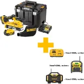 DeWalt DCW220P2-QW 18V XR Brushless Belt Sander Set 5Ah In TSTAK Case