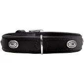 Hunter Halsband Softie Stone Kunstleder Nubuk