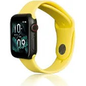 Beline Bracelet Apple Watch Silicone42/44/45/49Mm Jaune /Jaune