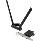 Asus Pce-be92bt Pci-e Wireless Adapter Argenté