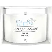 Yankee candle Clean Cotton bougie votive glass 37 g