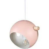 Venture Home Suspension en acier Tubbie vieux rose 1 abat-jour
