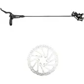 Elvedes Hp4000 160 Mm Left Brake Lever Argenté 1700 mm