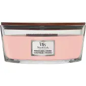 Woodwick Fleurs pressées et patchouli expédient des fleurs pressées et une bougie parfumée au patchouli - 16 oz