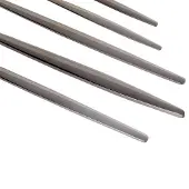 Beliani Set de couverts 30 pièces noir set de cuisine élégant pour 6 personnes set de vaisselle familiale