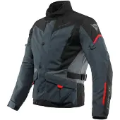 Dainese Veste textile pour moto Tempest 3 D-Dry, gris/noir/rouge, 46