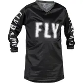 Fly F-16 Long Sleeve Enduro Jersey Noir L Enfants