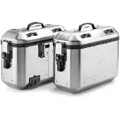 Givi Trekker 36 Dolomiti LOT VALISES MONOKEY ALU argent