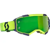 SCOTT Fury Lunettes de Motocross bleu/jaune