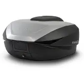 Shad Top Case Sh59X TAILLE RÉGLABLE, NOIR/ALU argent