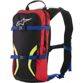 Alpinestars Sac À Dos D'Hydratation Iguana Black Blue Red Yellow Fluo, Taille: One Size