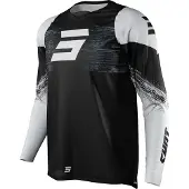 Shot Race Gear Raw Burst Long Sleeve Jersey Noir S Homme