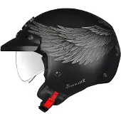 NEXX Y.10 Eagle Rider Casque Jet Mat/Noir L unisex