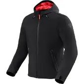 REV'IT! Traffic H2o Hoodie Jacket Noir M Homme