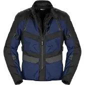 Spidi Veste textile RW H2Out pour moto, noir/bleu, 4XL