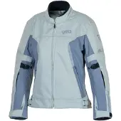 GMS Vega Femme Veste Textile Grise Imperméable Taille XS