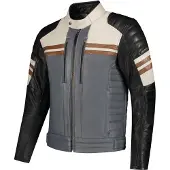 Rusty Stitches Steve Lederjacke S Mann S