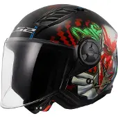 LS2 Of616 Airflow Ii Happy Dreams Open Face Helmet Noir XS