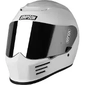 Simpson Speed Solid, casque intégral ,Blanc ,L