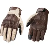 Rokker Austin, gants ,Beige/Marron Foncé ,L