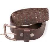 Helstons Cloutée Belt Marron 95 cm