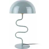 Leitmotiv - Lampe de table Twist - bleu brouillard