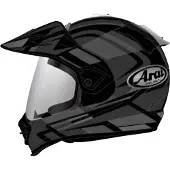 Arai Tour-X5 Discovery, Casque enduro ,Mat Noir/Gris ,L