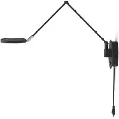 Steinhauer Lampe de lecture murale Soleil noir