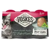 Voskes coupe de gelée au thon et poulet pour chat (6x25 g)
